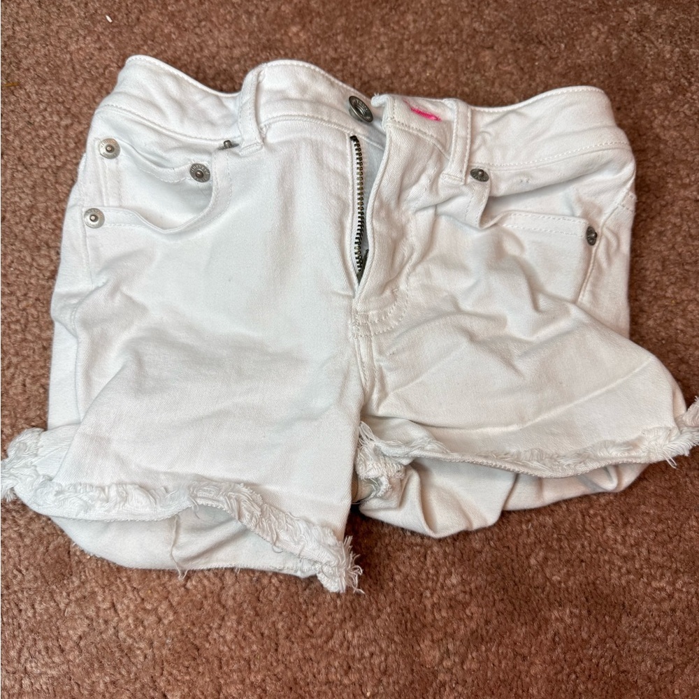 Vineyard Vines White Denim Shorts
